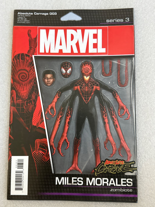 Absolute Carnage #003 Miles Morales Zombiote Variant Marvel 2019