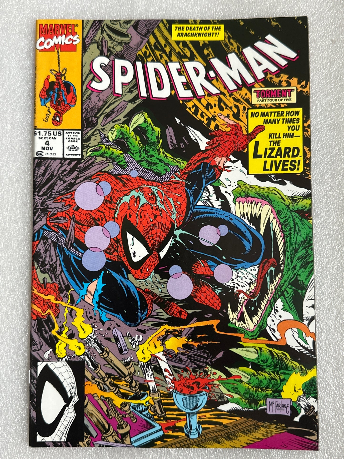 Spider-Man #4 Marvel 1990