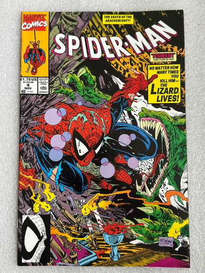 Spider-Man #4 Marvel 1990