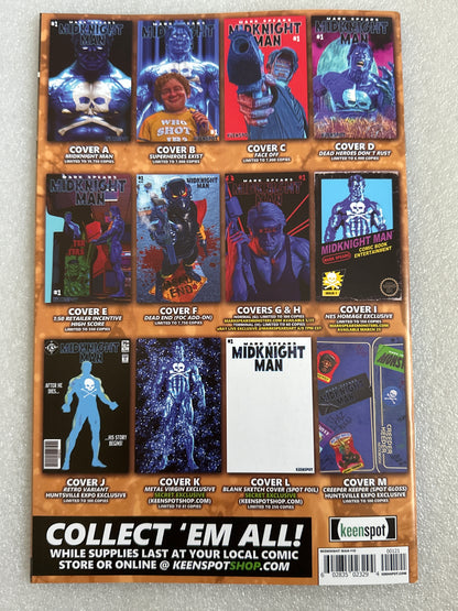 Mark Spears Midknight Man #1 Cover B Keenspot 2026