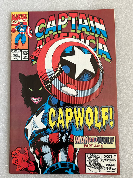 Captain America #405 Marvel 1992