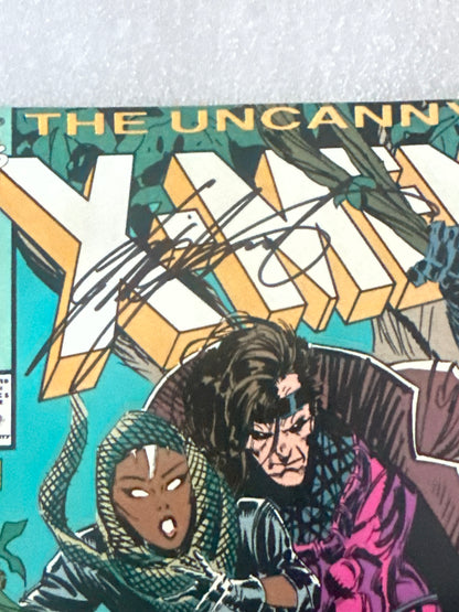 Uncanny X-Men #266 Double Signed Kubert & Claremont Marvel 1989