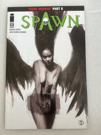 Spawn #281 Black & White Variant Image Comics 2017