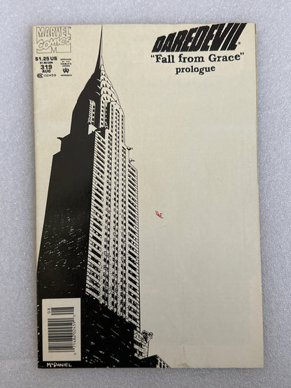 Daredevil #319 Newsstand Marvel 1993