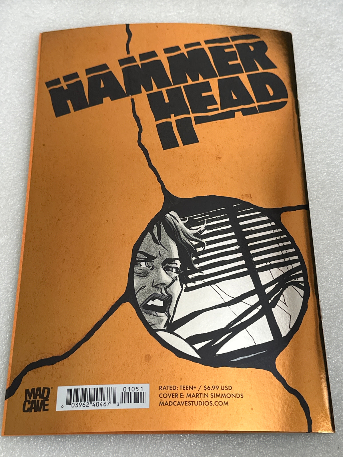 Hammer Head #1 Foil Variant Mad Cave Comics 2026