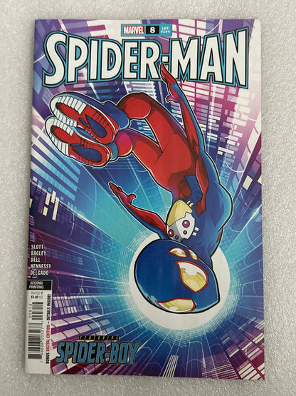 Spider-Man #8 2nd Print Marvel 2023