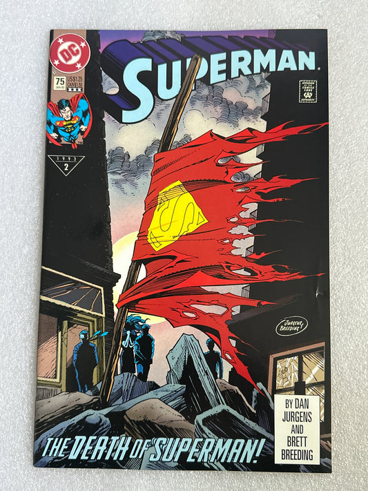 Superman #75 (3rd Print) DC 1992