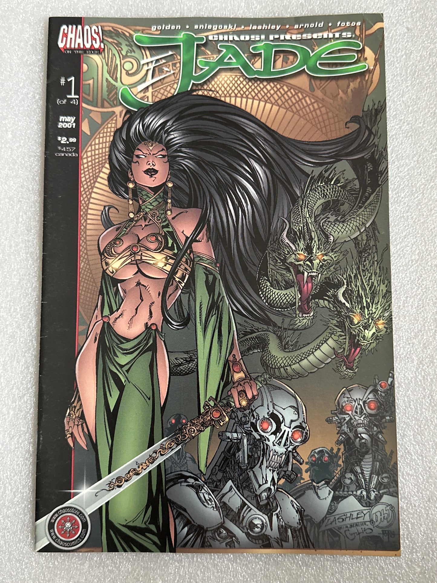 Jade #1 Chaos Comics 2001