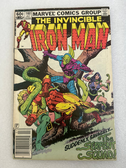 Invincible Iron Man #160 Marvel 1982