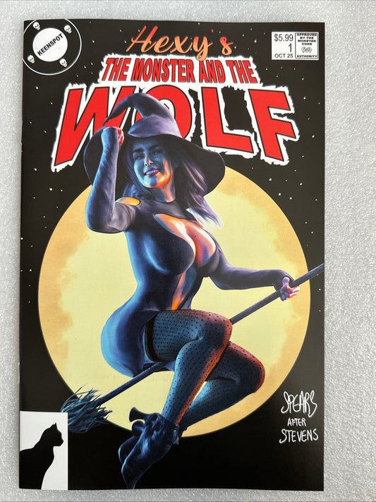 Mark Spears Monster and the Wolf #1 Cover A22 Hexy