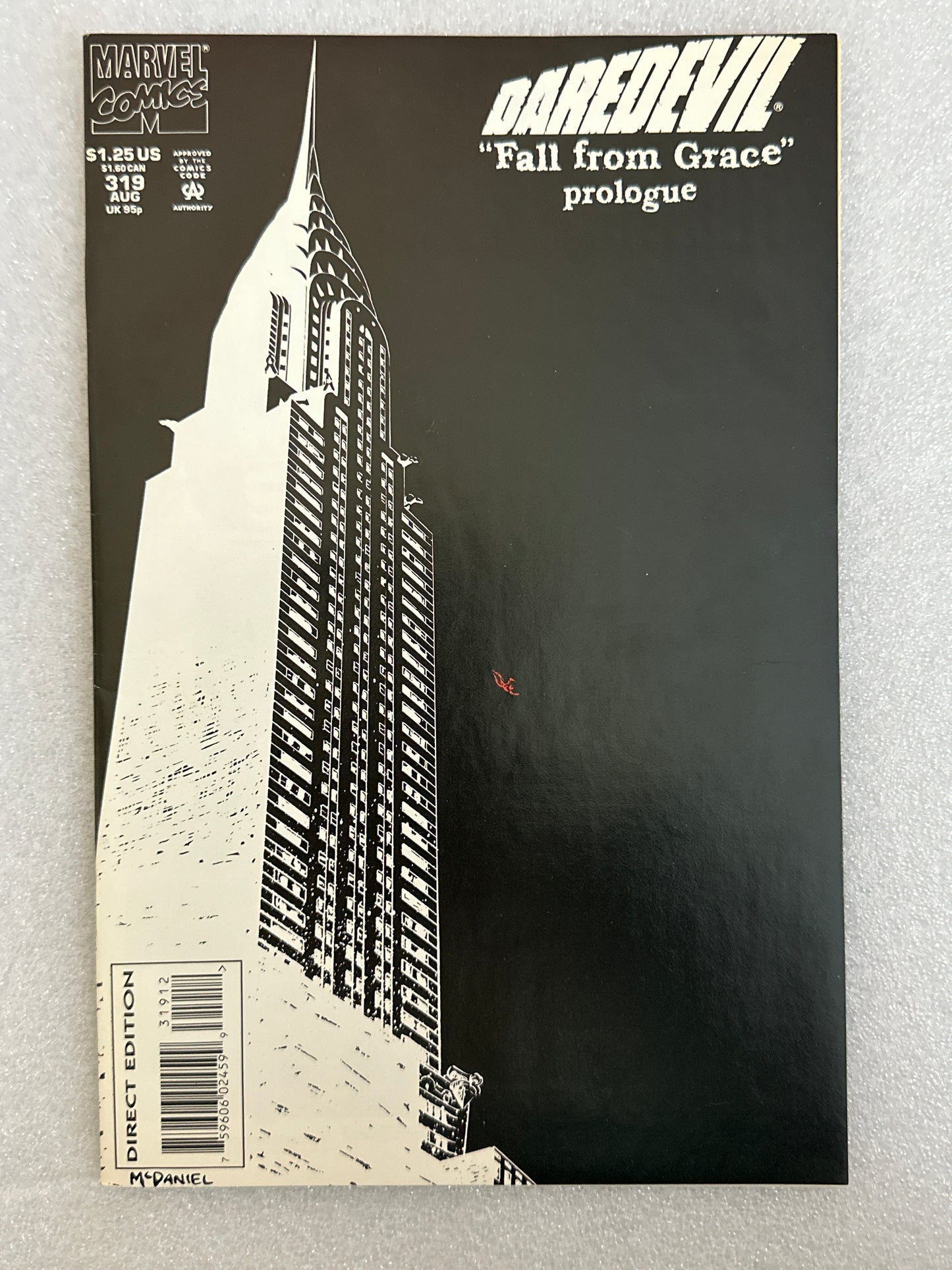Daredevil #319 2nd Print Marvel 1993