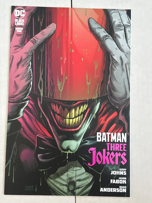 Batman Three Jokers Book One Joker Red Hood Variant Cover DC 2020