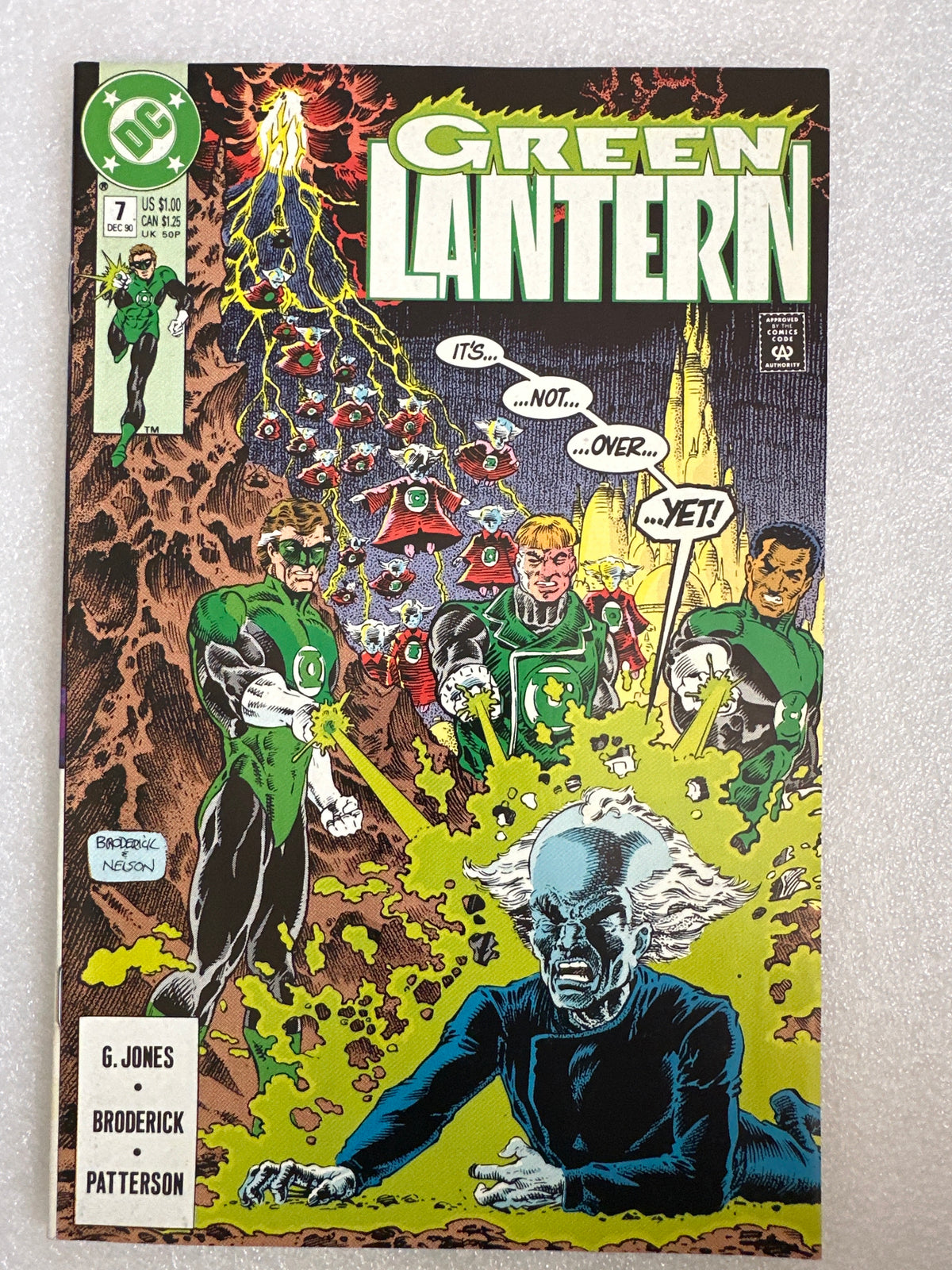 Green Lantern #7 DC 1990
