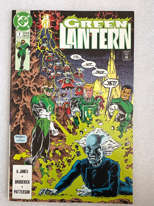Green Lantern #7 DC 1990