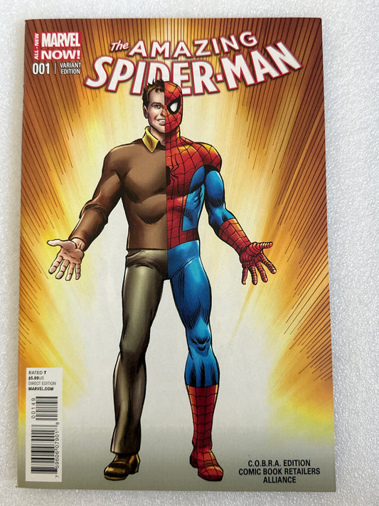 Amazing Spider-Man #1 C.O.B.R.A. Edition Variant Marvel 2014
