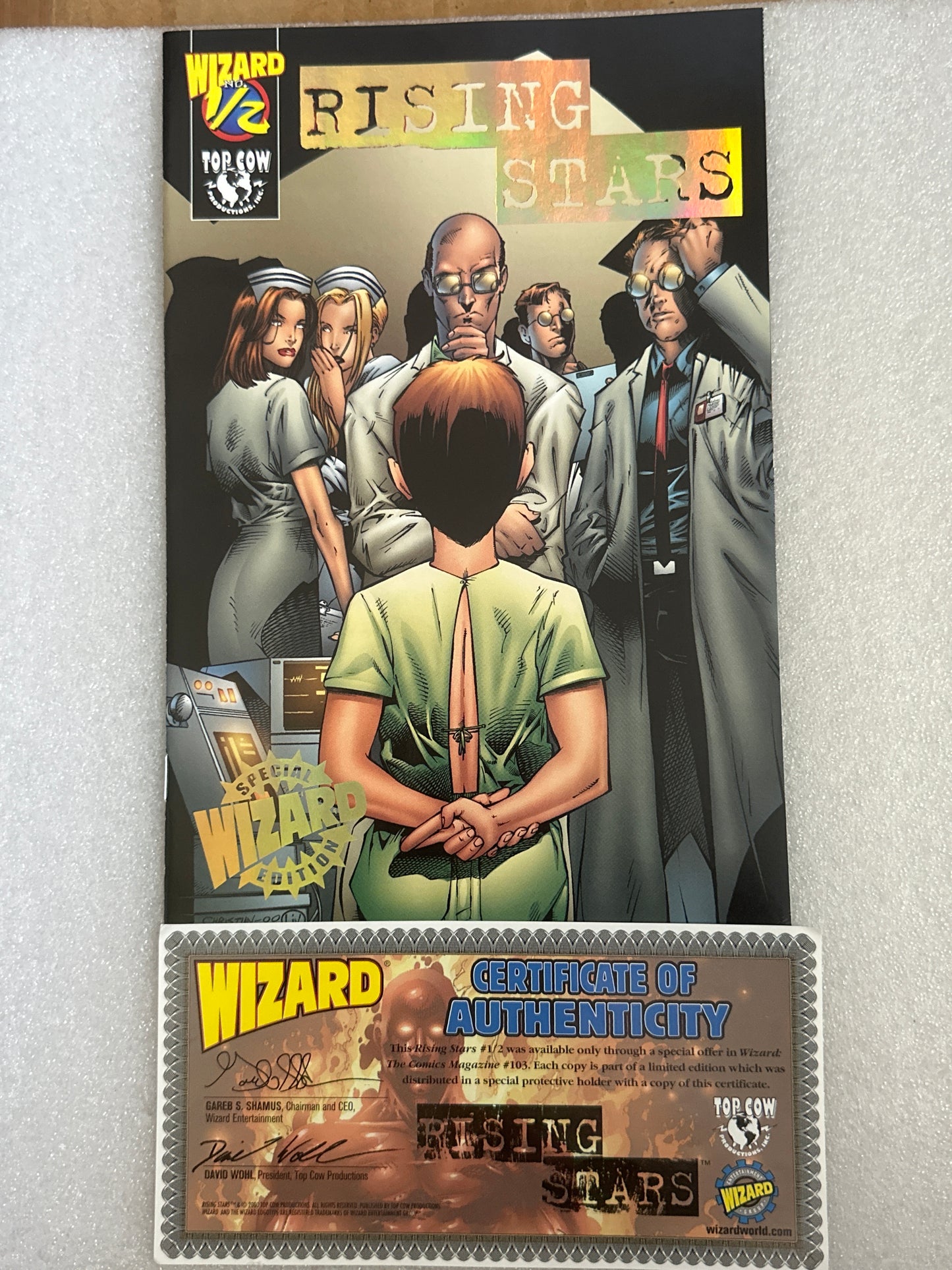Rising Stars #0 Wizard Gold Edition Top Cow 2000