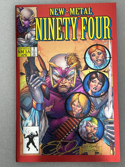 Shelby Robertson's New Metal Ninety-Four foil Signed