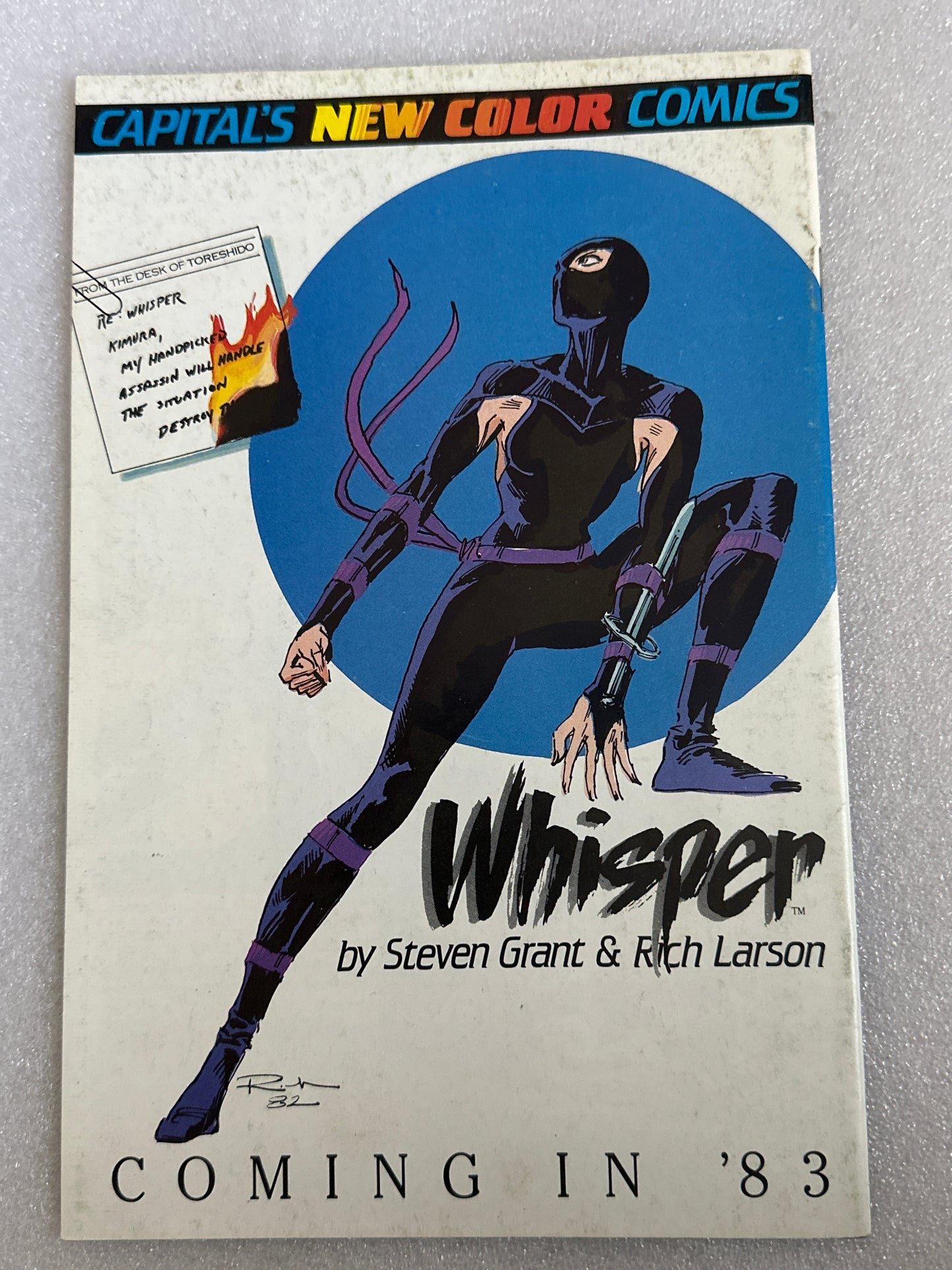Badger #1 Capital Comics 1983
