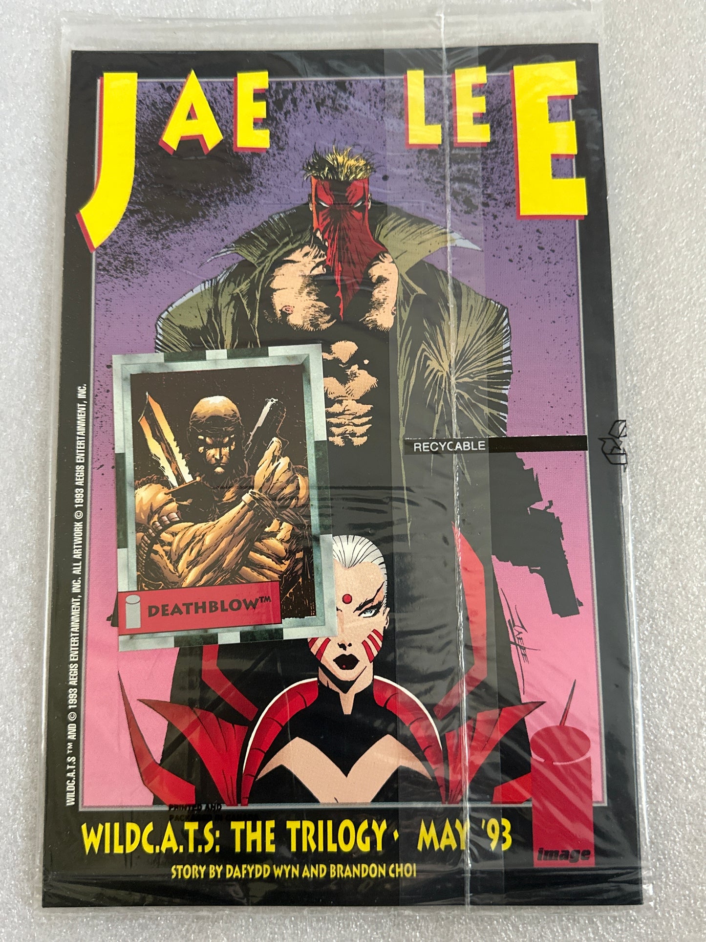 Darker Image #1 Gold Variant Sealed w/Deathblow Card Image 1993