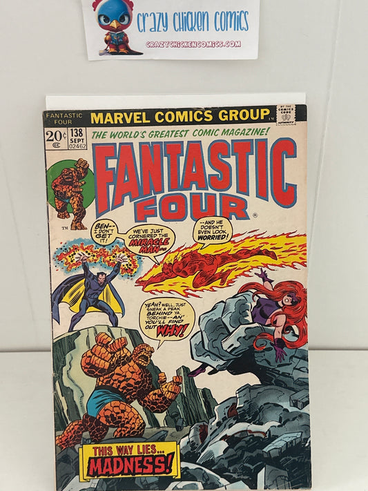 Fantastic Four #138 Marvel 1973