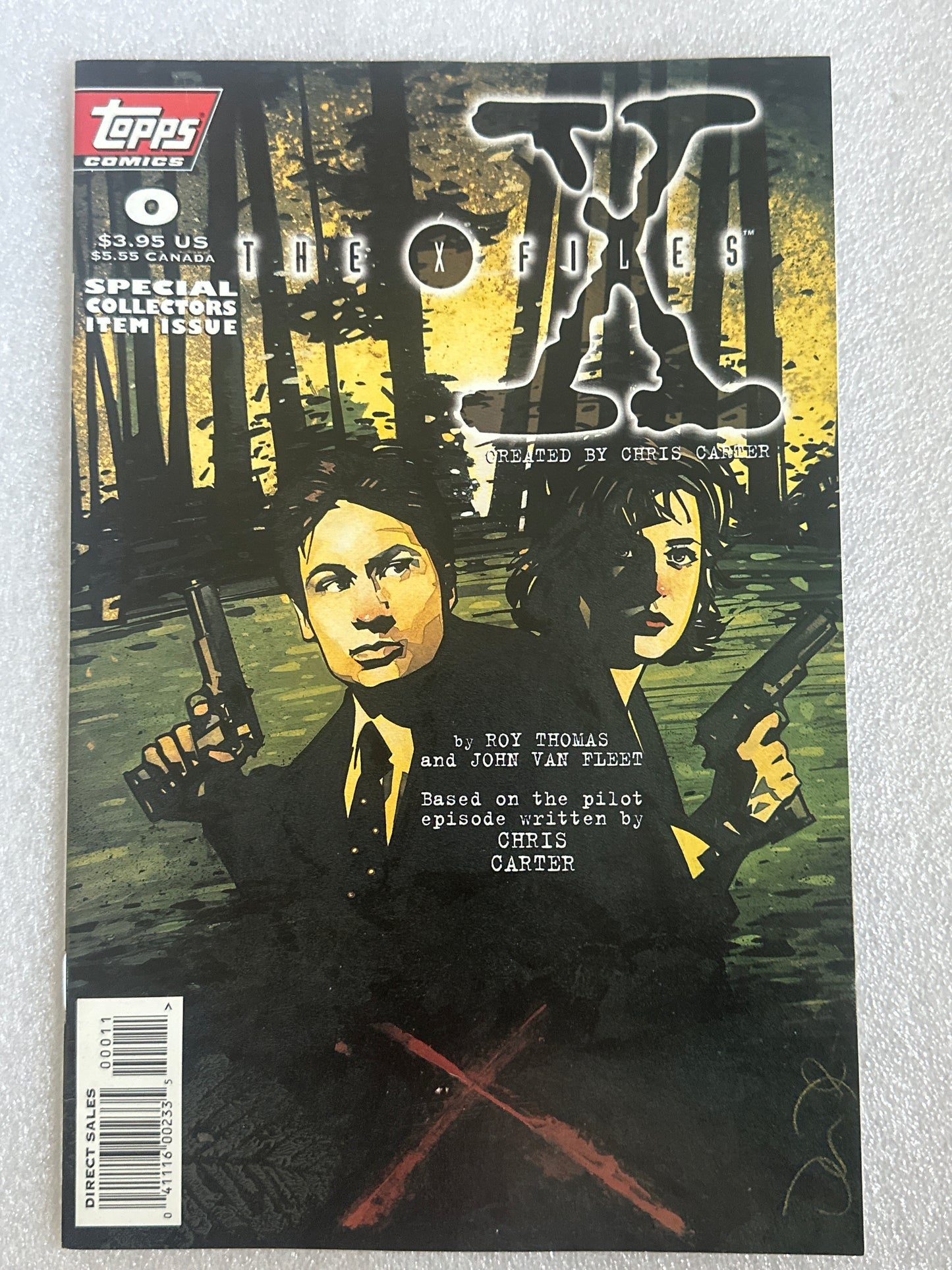X-Files #0 Topps Comics 1996