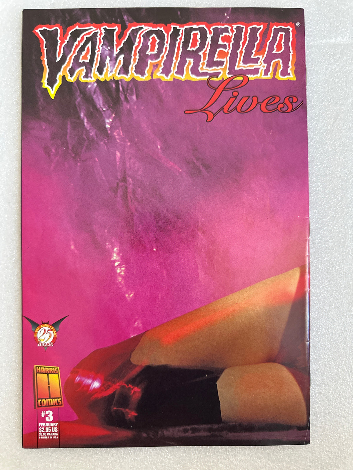 Vampirella Lives #3 Photo Variant Harris Comics 1997