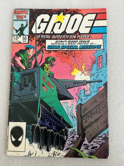 G.I. Joe #50 Marvel 1986