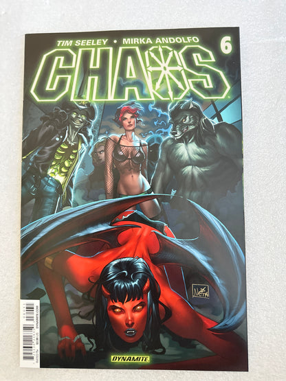 Chaos #6 Variant Cover B Dynamite 2014