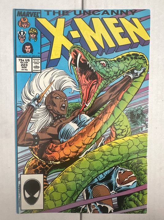 The Uncanny X-Men #223 Marvel 1987