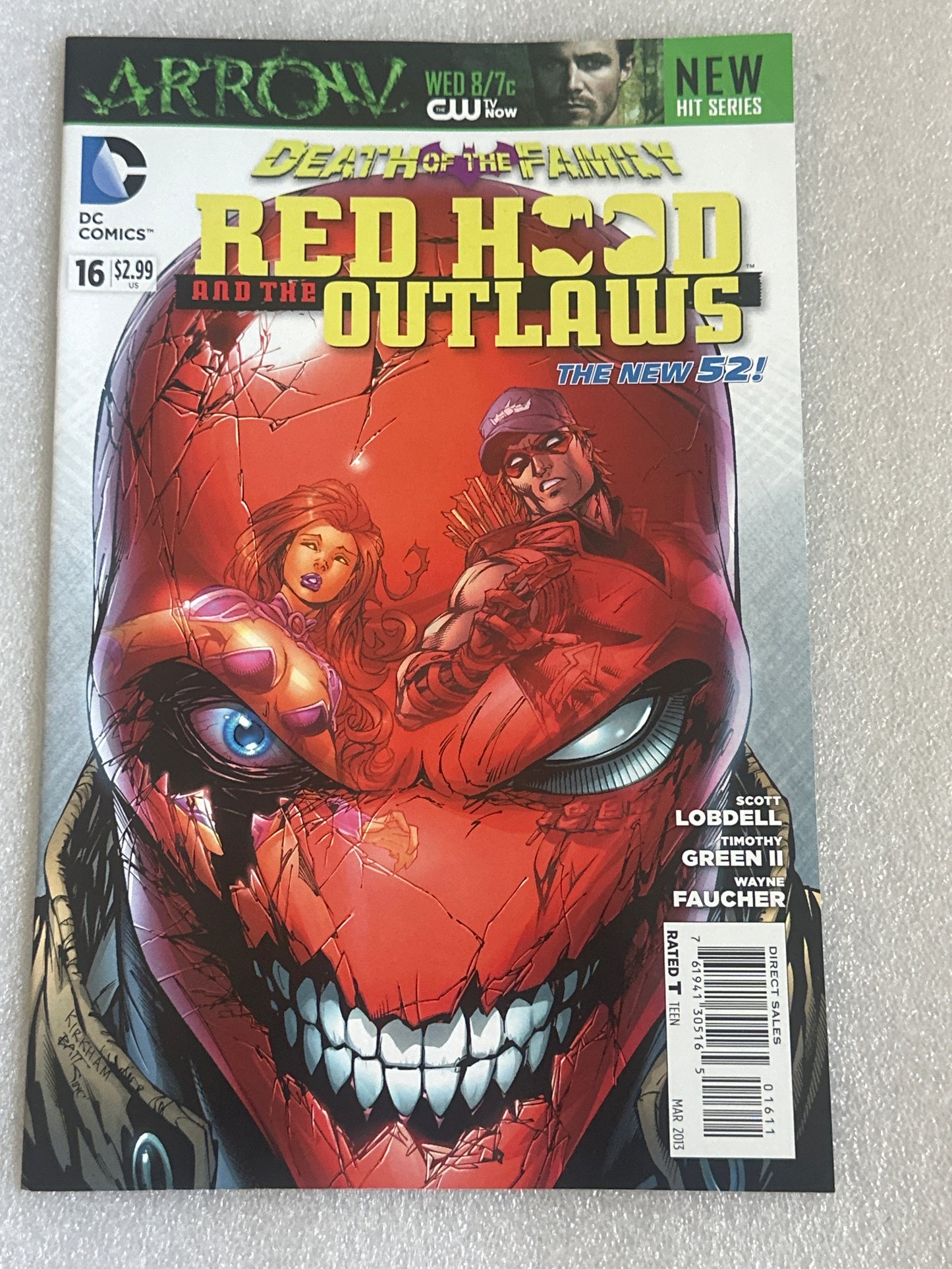 Red Hood and the Outlaws #16 New 52 Death of the Family DC 2013