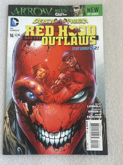 Red Hood and the Outlaws #16 New 52 Death of the Family DC 2013