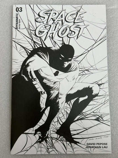Space Ghost #3 1:20 Line Art Lee SM1 Homage Dynamite 2024