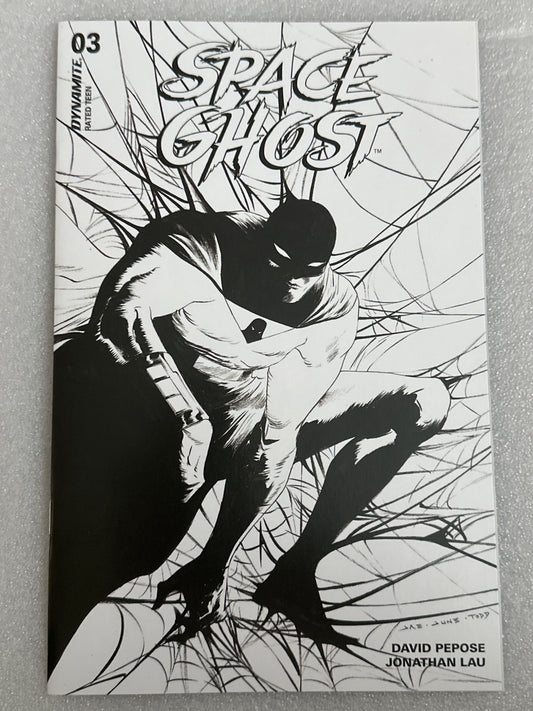 Space Ghost #3 1:20 Line Art Lee SM1 Homage Dynamite 2024