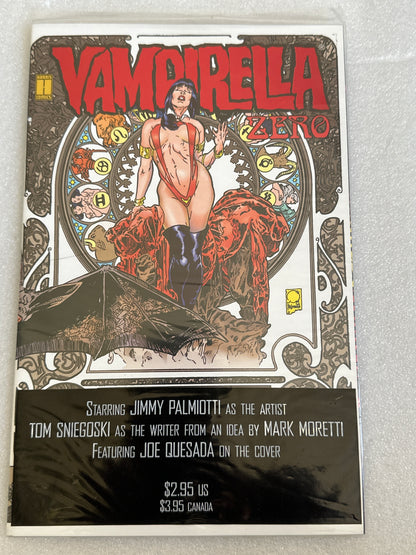 Vampirella Zero Sealed red foil edition Harris Comics