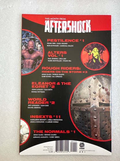 Pestilence #1 AfterShock Comics 2017