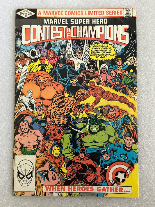 Contest of Champions #1 Marvel 1982