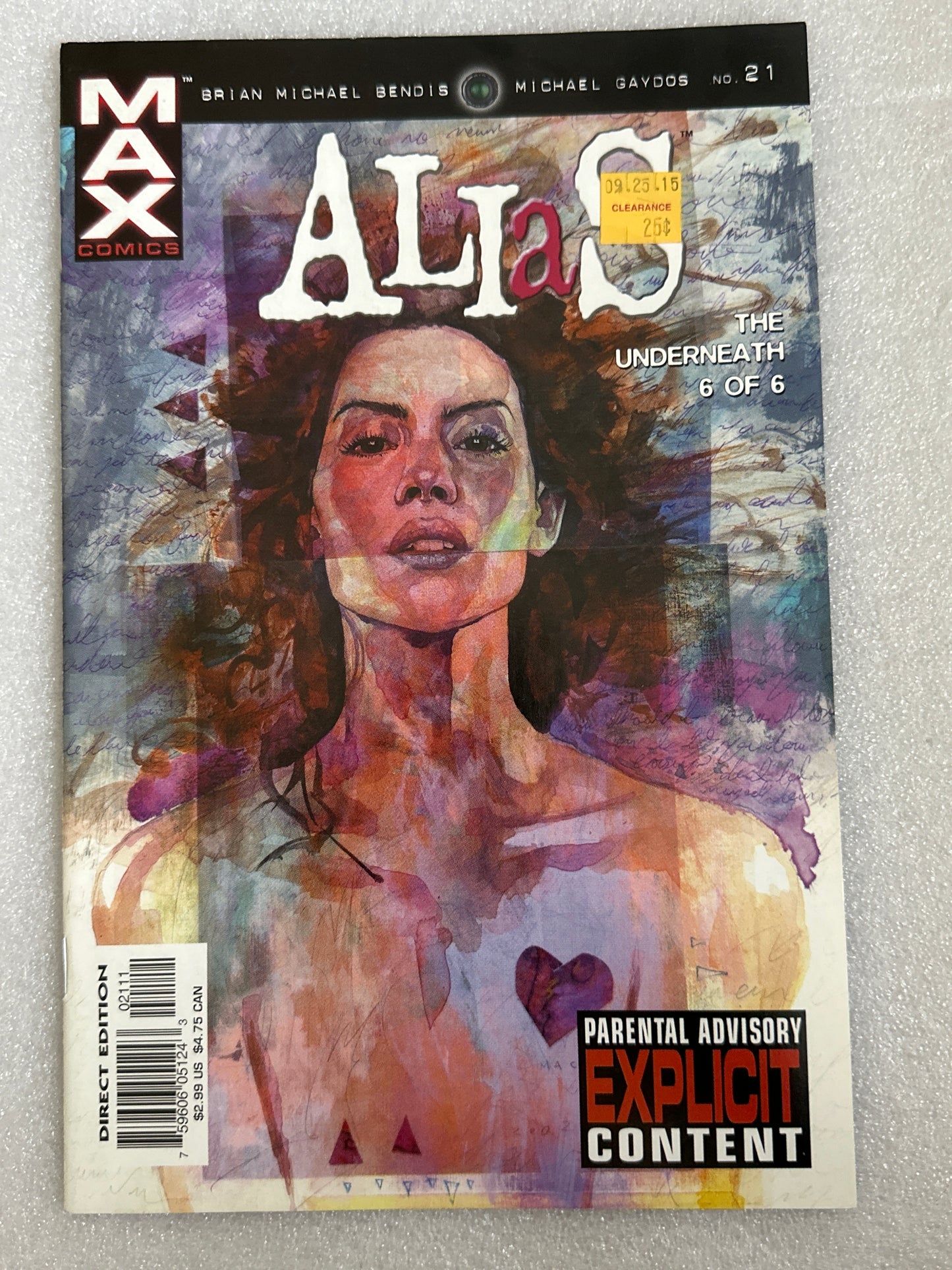 Alias #21 Max / Marvel 2003