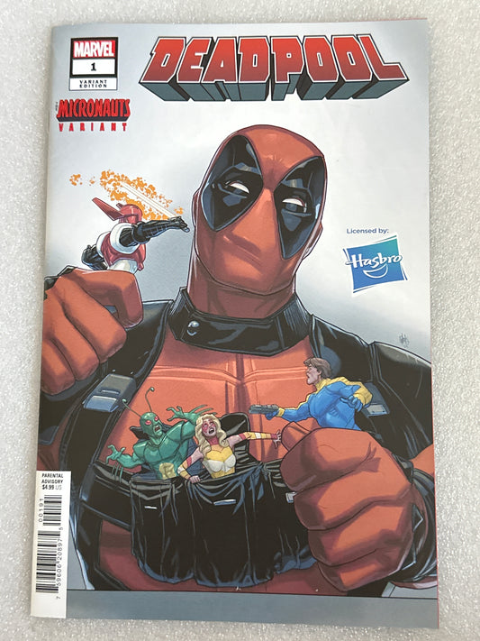Deadpool #1 Hasbro Toy Variant Marvel 2024