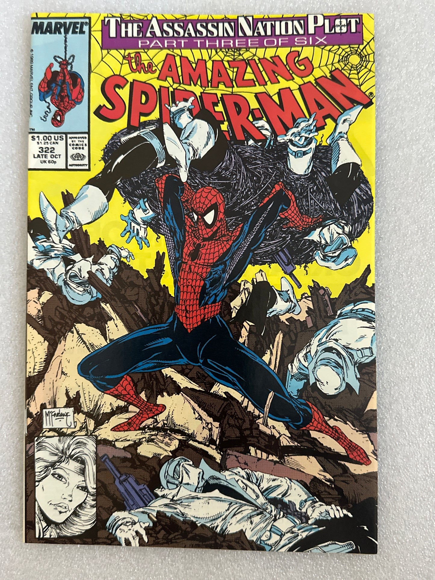 Amazing Spider-Man #322 McFarlane Marvel 1989