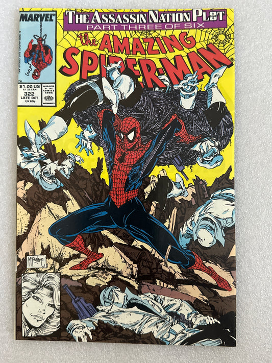 Amazing Spider-Man #322 McFarlane Marvel 1989