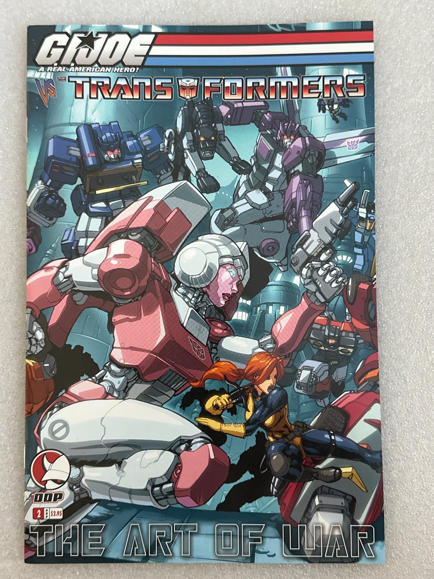 G.I. Joe vs Transformers The Art of War #2 Cover A DDP 2006