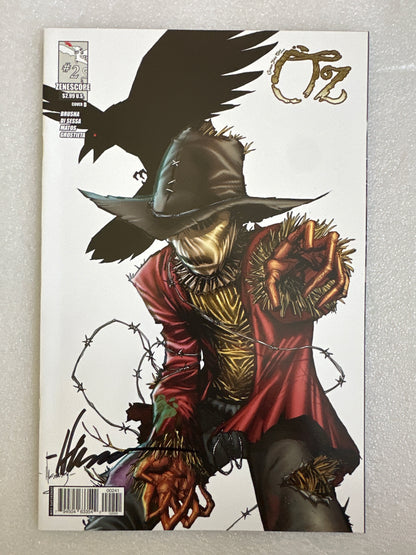 Grimm Fairy Tales presents OZ #2 Variant Cover Signed Zenescope 2013
