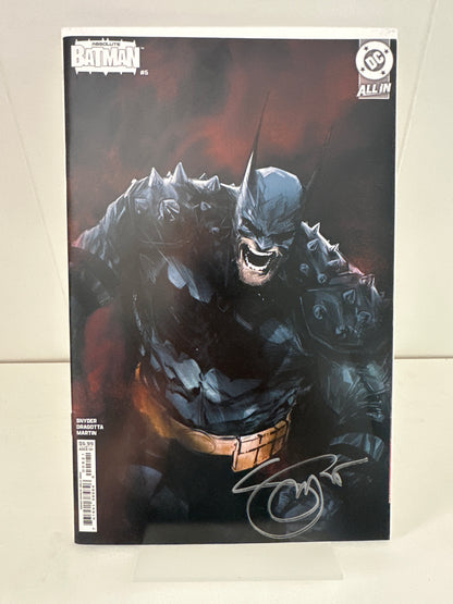 Absolute Batman 5 Variant signed by Scott Snyder DC 2025