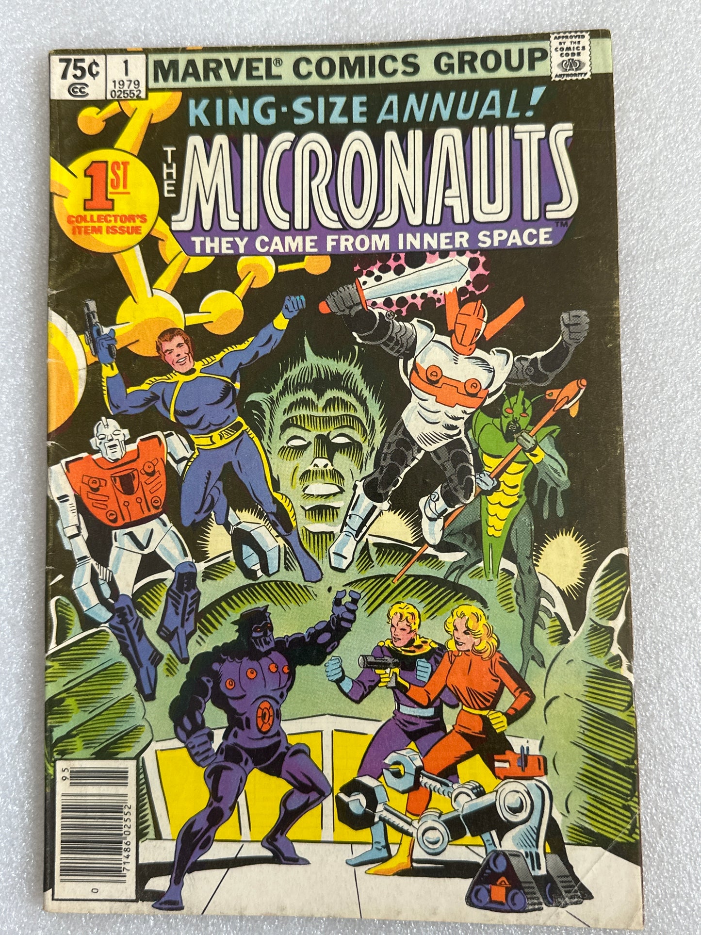 Micronauts King-Size Annual #1 Marvel 1979