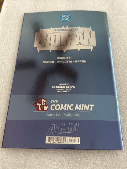 Absolute Batman #21 Derrick Chew Foil Variant TCM DC 2026