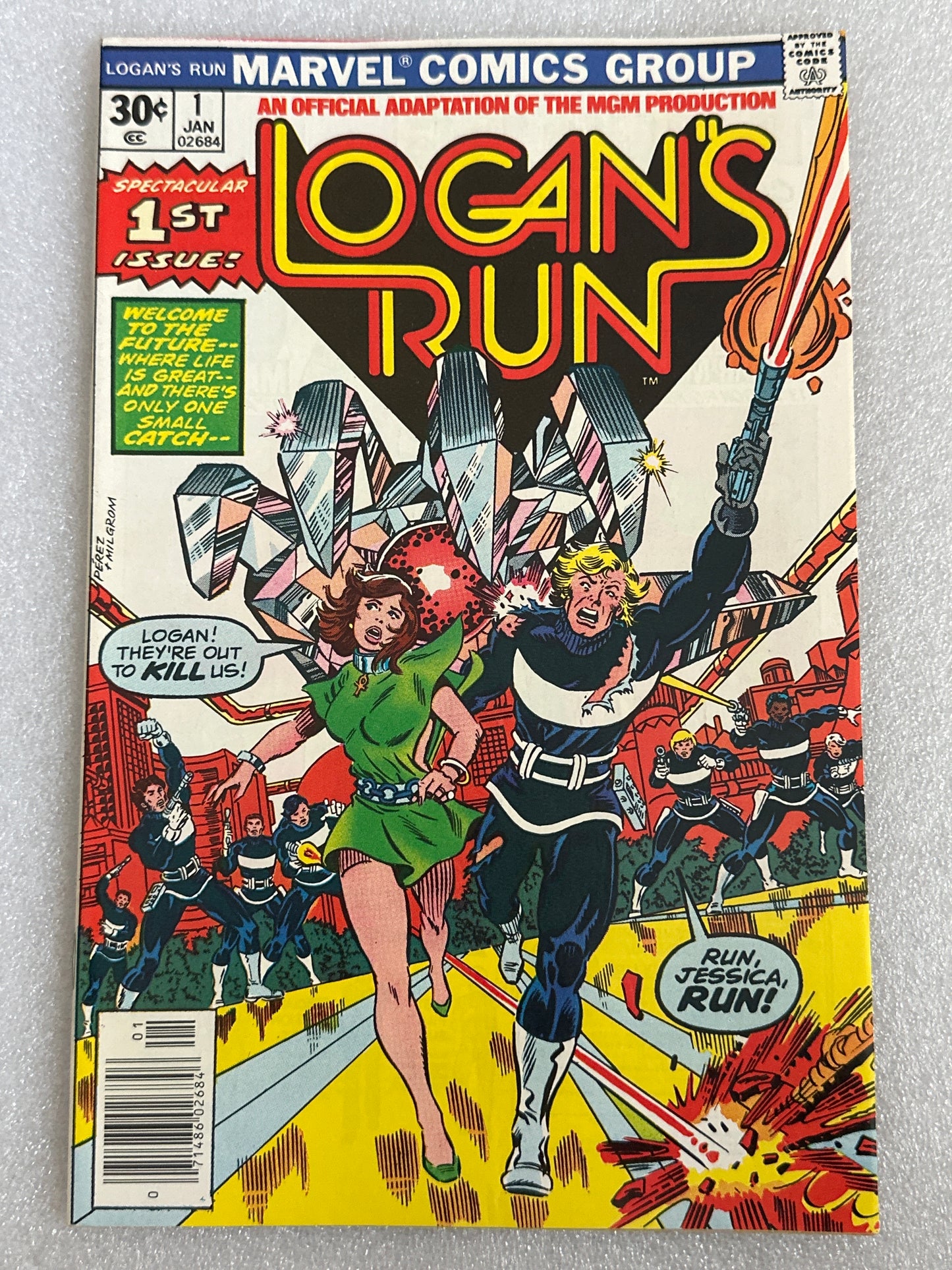 Logan's Run #1 Marvel 1976