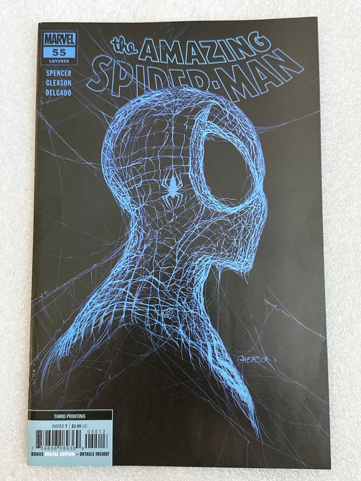 Amazing Spider-Man #55 3rd Print Gleason Cover Marvel 2021
