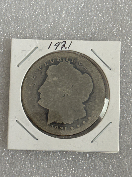 1921 Morgan Silver Dollar