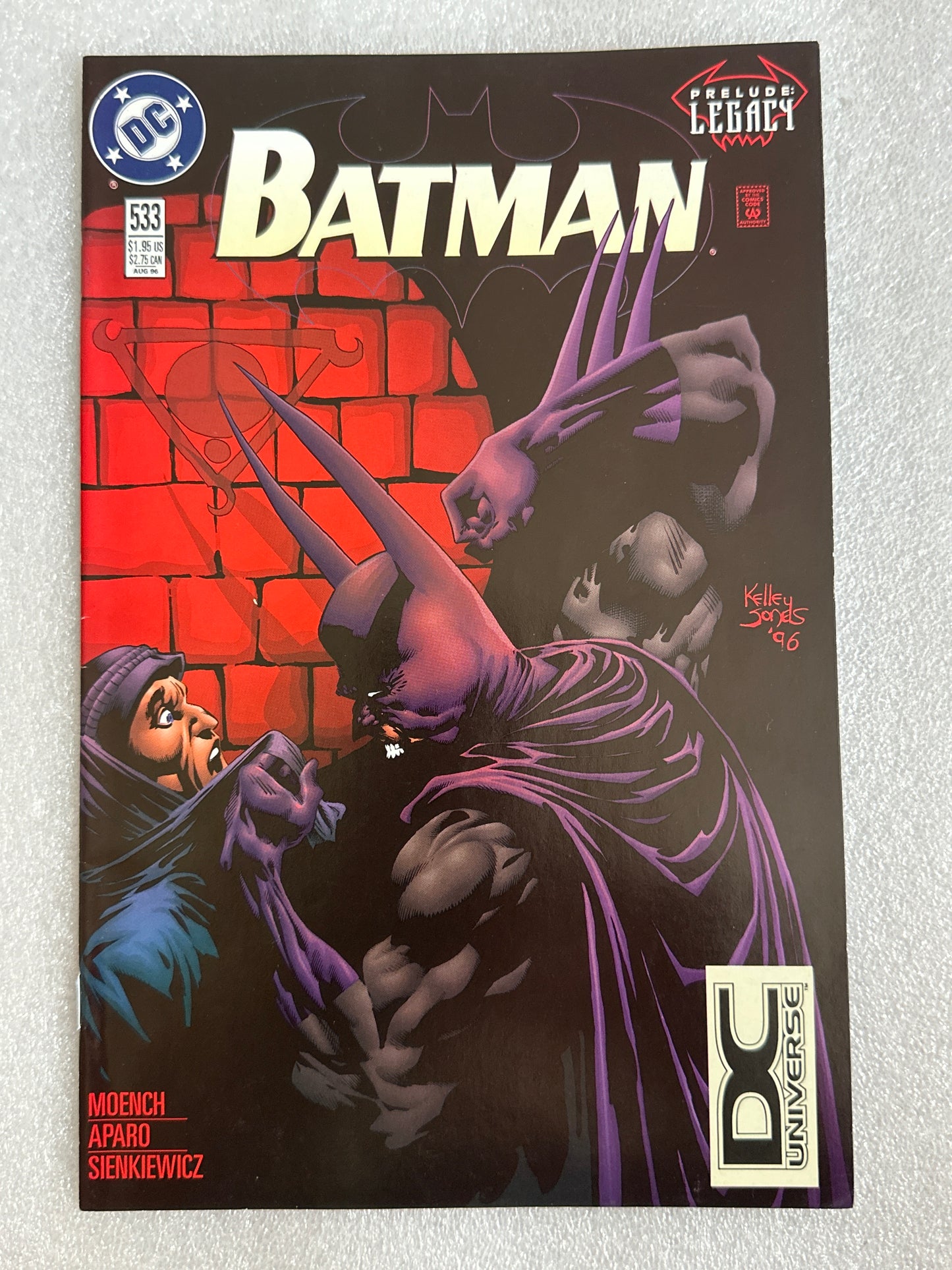 Batman #533 DC Universe Logo Variant DC 1996