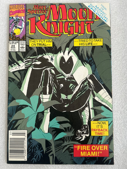 Marc Spector: Moon Knight #24 Marvel 1991